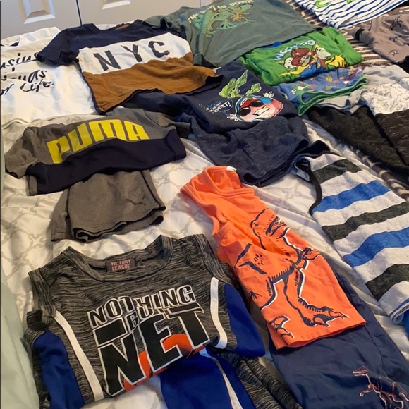 5T boys huge summer bundle! T-shirts and shorts - Picture 2 of 8